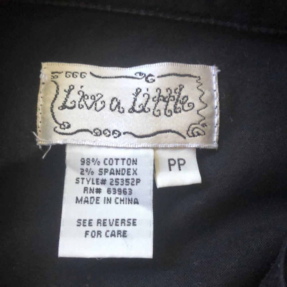 Black denim jacket - Picture 5 of 5